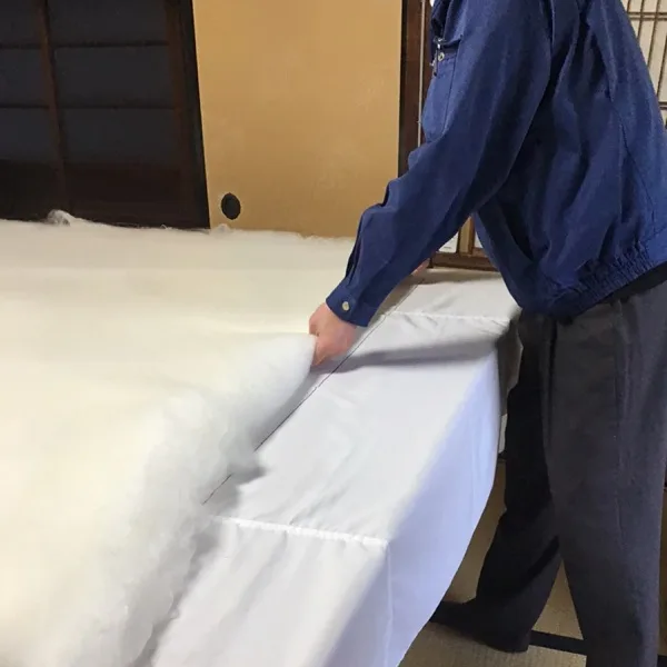 真綿リフォームの工程