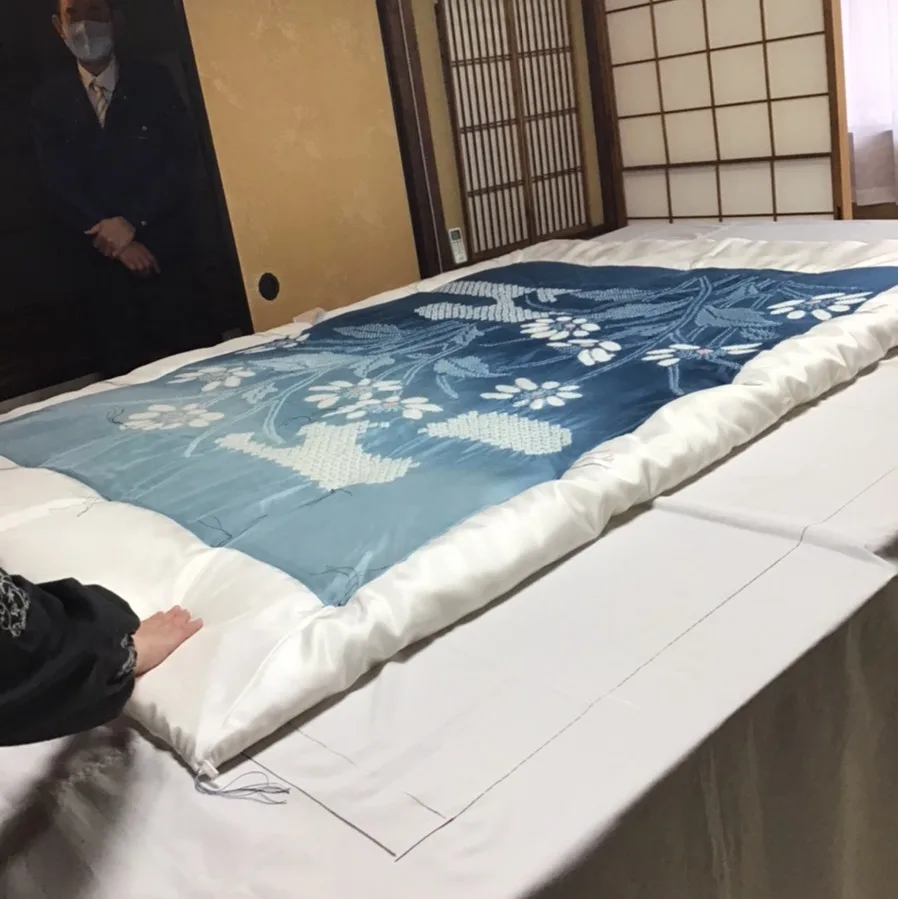 真綿リフォームの工程