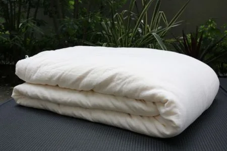 半ざむオリジナルひとえガーゼ真綿ふとん 1.5kgタイプ