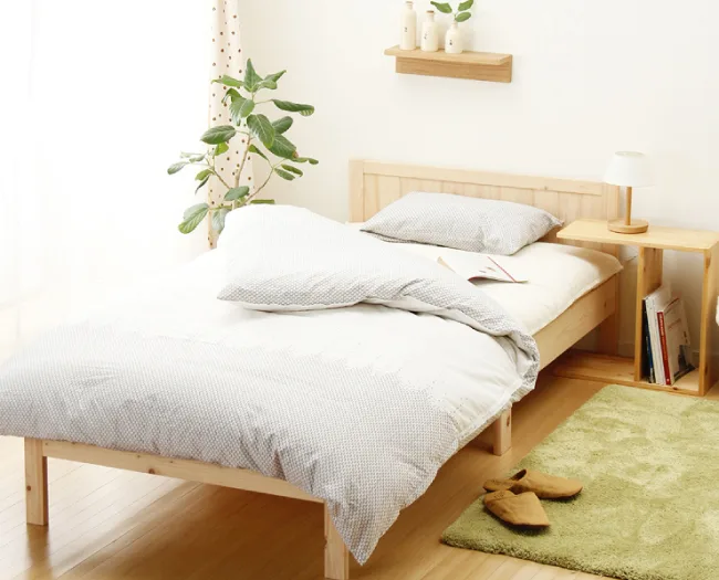 2 お布団でもつかえる耐久性があります。