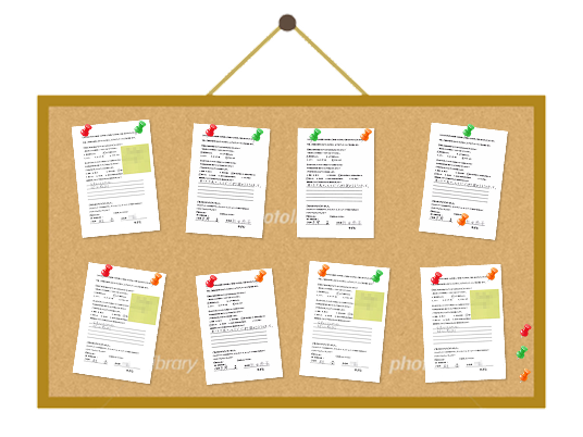 お客様の声ボード